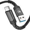 Travelhawk USB-C Kabel - USB 3.0 naar USB C - 3A60W - 2 Meter - USB C naar USB A - Usb-c Kabels - Snellader - Oplader -