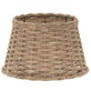 vidaXL Lampenkap Ø38x23 cm wicker bruin