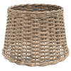 vidaXL Plafondlampenkap Ø40x26 cm wicker bruin