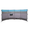 vidaXL Windscherm camping waterdicht 366x152x152 cm blauw