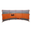 vidaXL Windscherm camping waterdicht 366x152x152 cm oranje