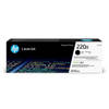 Originele HP 220X zwarte tonercartridge met hoge capaciteit (W2200X) voor HP LaserJet Pro 4202 / 4302