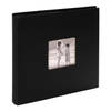 Fotoalbum - SecaDesign Vita - zwart - 30x30 - 100 zwarte pagina’s - Fotoboek plakalbum