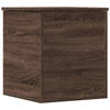 vidaXL Opbergbox 40x42x46 cm bewerkt hout bruin eikenkleurig