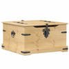 vidaXL Opbergbox Corona 78x78x45 cm massief grenenhout