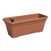 Plantenbak - Kunststof - Terracotta - Rechthoekig - L57,9 x D24,3 x H22 cm - ARTEVASI