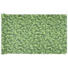 vidaXL Tuinscherm plantpatroon 1000x120 cm PVC groen