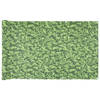 vidaXL Balkonscherm plantpatroon 1000x120 cm PVC groen