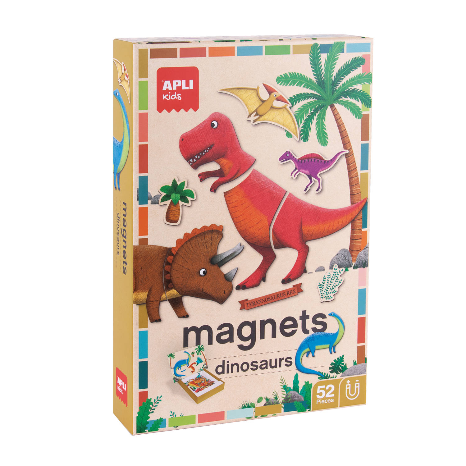 APLI Kids Dinosaurus Magneetspel