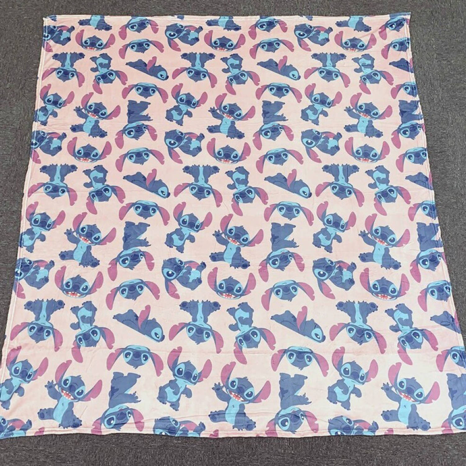 Disney Lilo & Stitch Fleeceplaid, Experiment 180 x 200 cm Polyester