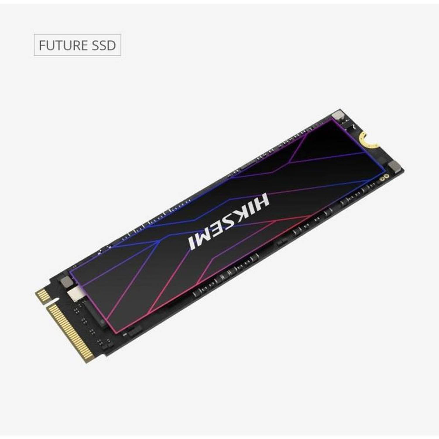 HIKSEMI - Interne SSD - 1024GB - M.2 - Toekomstige PCIe Gen 4x4, NVMe 7450MB/s 6600MB/s (HS-SSD-FUTURE(STD)/1024G/PCIE4)