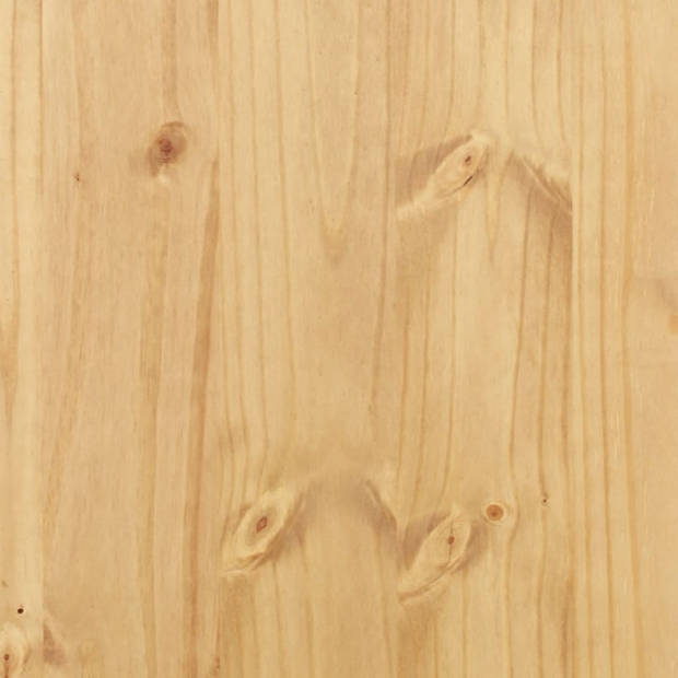 vidaXL Kledingkast Corona 151,5x52x186 cm massief grenenhout
