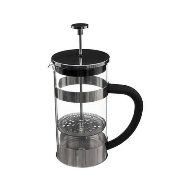 5Five Cafetiere French Press koffiezetter - koffiemaker pers - 1000 ml - glas/rvs - Cafetiere
