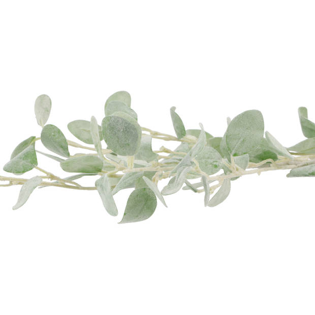 DK Design Kunstbloem Eucalyptus tak Real Touch - 90 cm - lichtgroen - Kunstbloemen