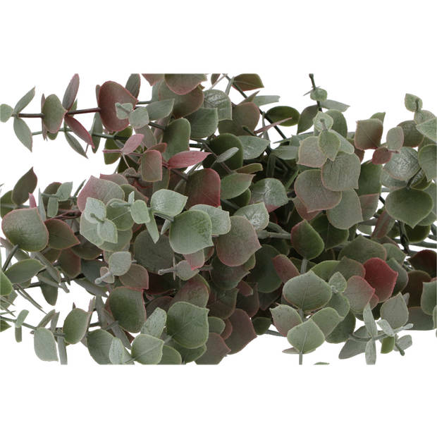 DK Design Kunstbloem Eucalyptus tak bundel - 47 cm - saliegroen - Kunstbloemen