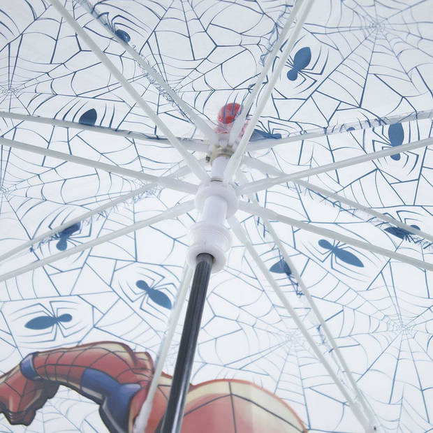 Marvel Spiderman paraplu - rood - D71 cm - voor kinderen - regen accessoires - Paraplu's