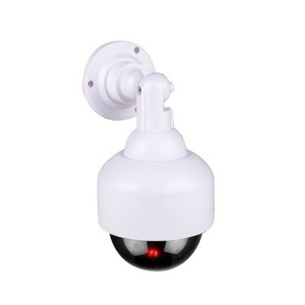 Benson Dummy Beveiligings Camera - Led dome - realistisch - binnen en buiten - Dummy beveiligingscamera