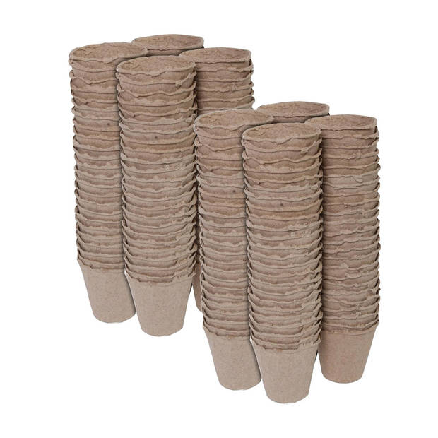 Talen Tools Stekpotje / kweekpot - 192x stuks - 6 cm - turfpotjes - Stekpotjes