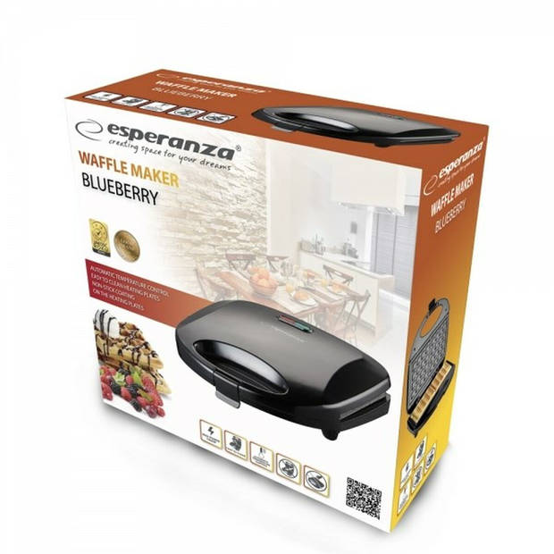 Wafelmaker Esperanza EKT008