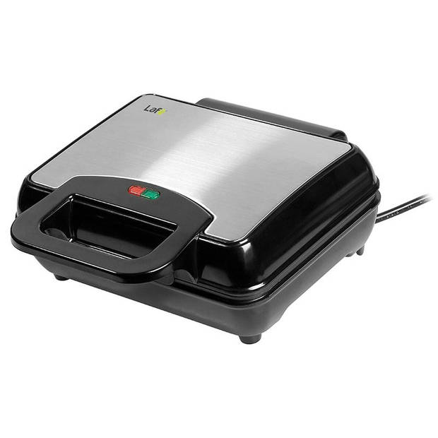 Wafelmaker Lafe LAFGOF45793 Zwart 1000 W