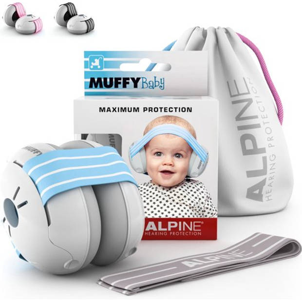 Muffy Baby oorkappen - blauw - Alpine