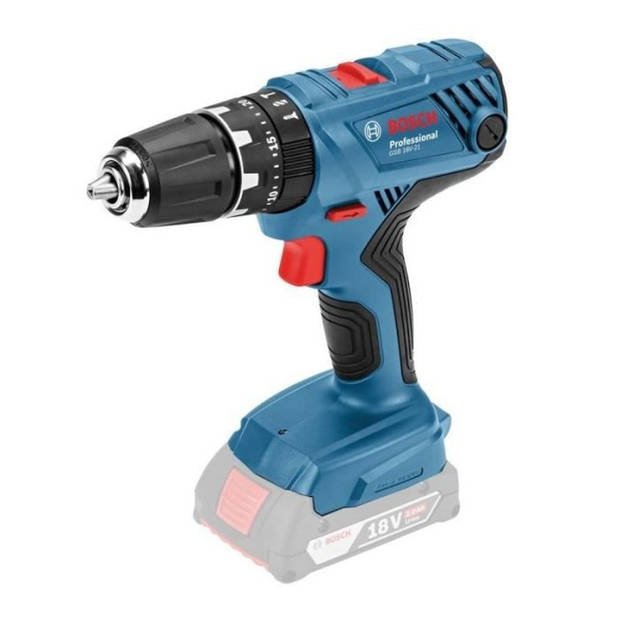 Bosch Professional GSB 18V Percussion Drill + 82 Pick & Click Accessories