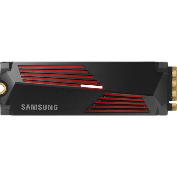 SAMSUNG - 990 PRO - Interne SSD - 4 TB - Met koellichaam - PCIe 4.0 - NVMe 2.0 - M2 2280 - Tot 7450 MB/s (MZ-V9P4T0GW)