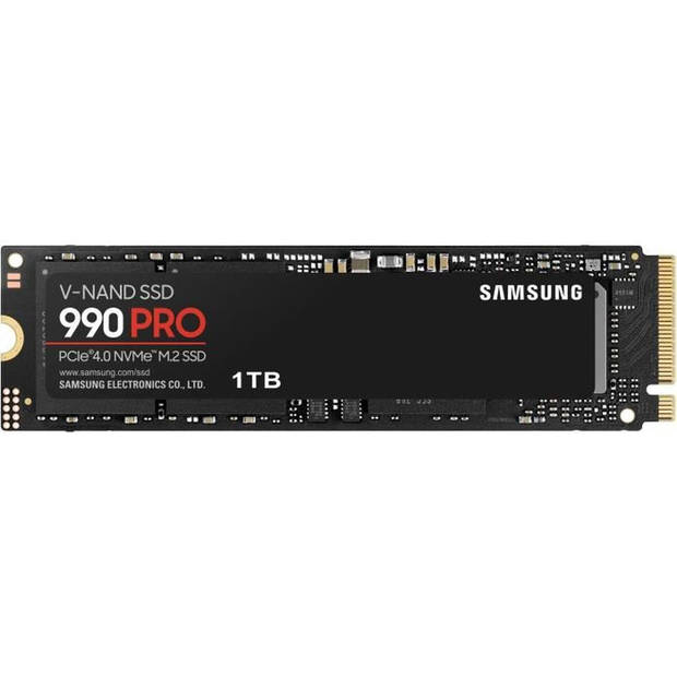 Samsung 990 Pro - SSD Hard Drive - 1 TB - PCIEGEN4.0 X4 - NVME2.0 - M.2 2280