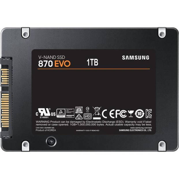 SAMSUNG - 870 EVO SATA 2,5 '' 1 TB SSD-harde schijf