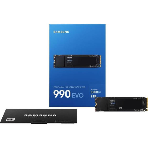 SAMSUNG - 990 EVO - Interne SSD - 2 TB - PCIe 4.0 x4