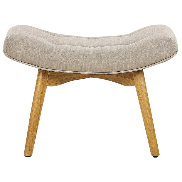 Beliani VEJLE - Fauteuil-Beige-Polyester