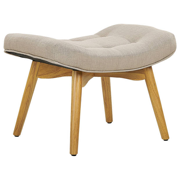 Beliani VEJLE - Fauteuil-Beige-Polyester