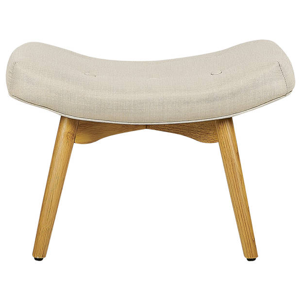 Beliani VEJLE - Fauteuil-Beige-Polyester