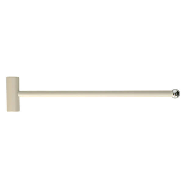 Items Handdoeken ophangrek badkamer - metaal - L43 x b22 x H90 cm - beige - Handdoekrekken