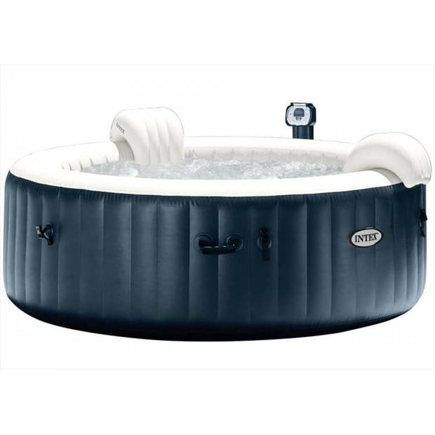 Opblaasbare 6-Persoons PureSpa Plus Bubble Massage Navy (Ø:216cm)