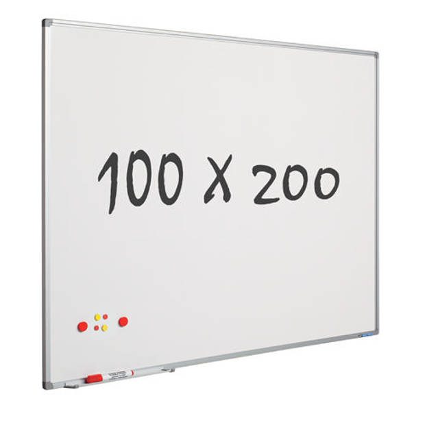 Whiteboard 100x200 cm - Magnetisch