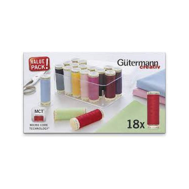 Gutermann Garenbox 100m 18 klossen