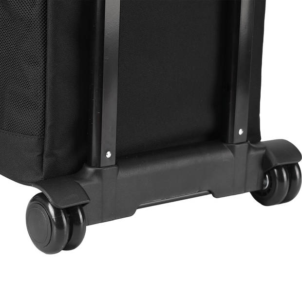 Brisby Koeltas Trolley met Telescopische trekstang en Wielen - Zwart - 32 liter