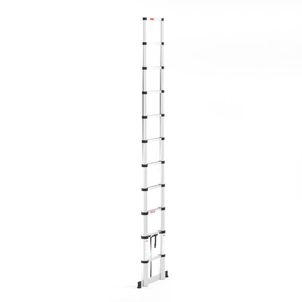 RMBO Telescopische Ladder - Telescoopladder - 3.20m lang, Compact en Draagbaar met Soft Closing Systeem, Geschikt voor P