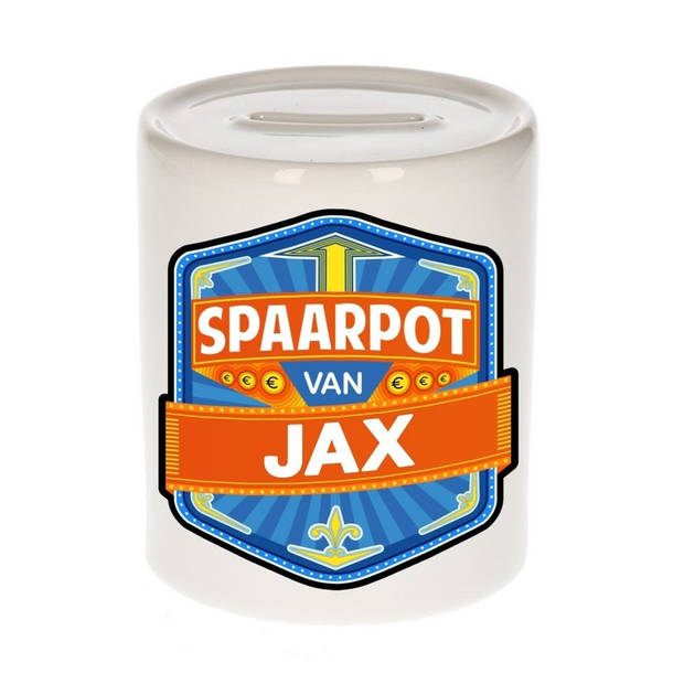 Vrolijke kinder spaarpot voor Jax - Spaarpotten