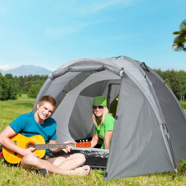 Tent voor 3 personen - Kampeertent - Koepeltent - Kamperen - 2 -3 personen