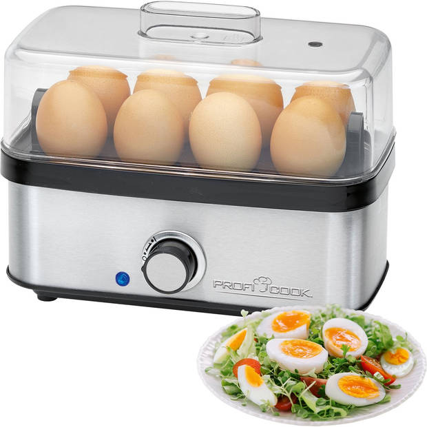 ProfiCook EK 1275 - Eierkoker - 8 eieren - omelet en pocheerfunctie