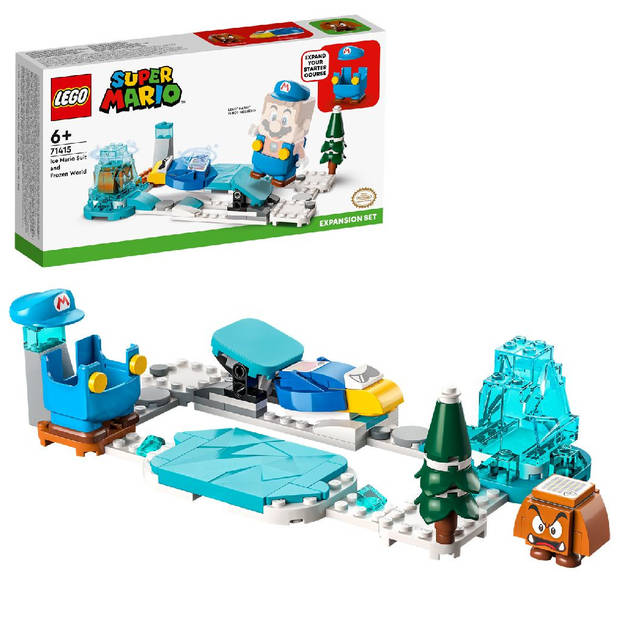 71415 LEGO Super Mario Uitbreidingsset: Ijs-Mario Pak en Ijswereld