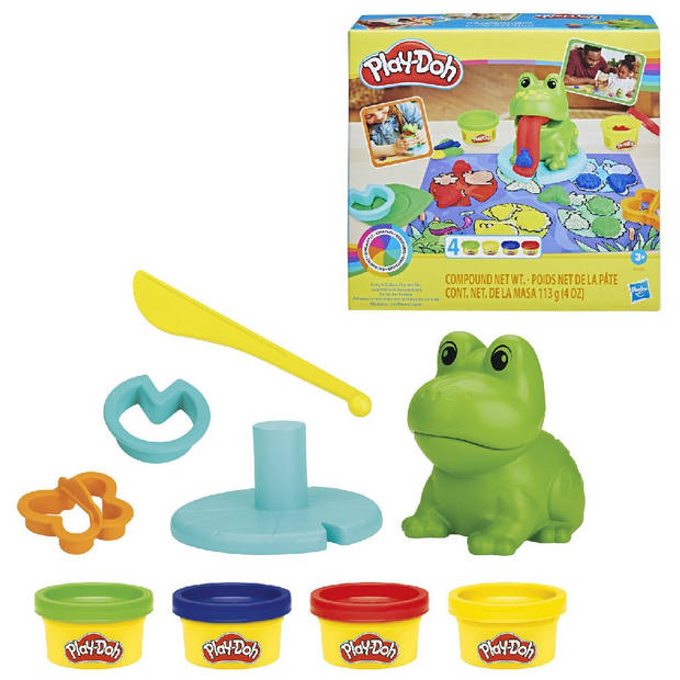 Play-Doh Kikker en Kleuren Starters Set - Speelklei