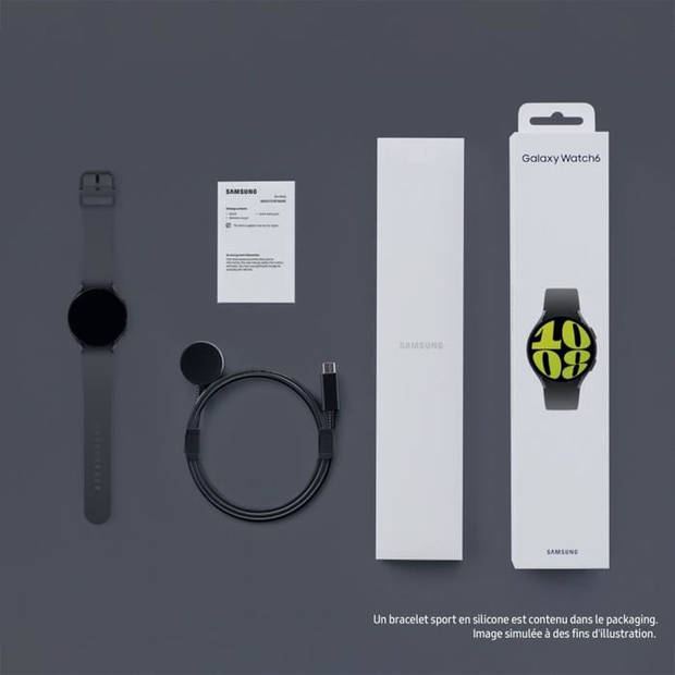 SAMSUNG Galaxy Watch6 44 mm Grafiet Bluetooth