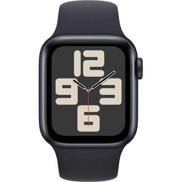 Apple - Watch SE 2023 - 40mm - GPS - Sportband Zwart S/M