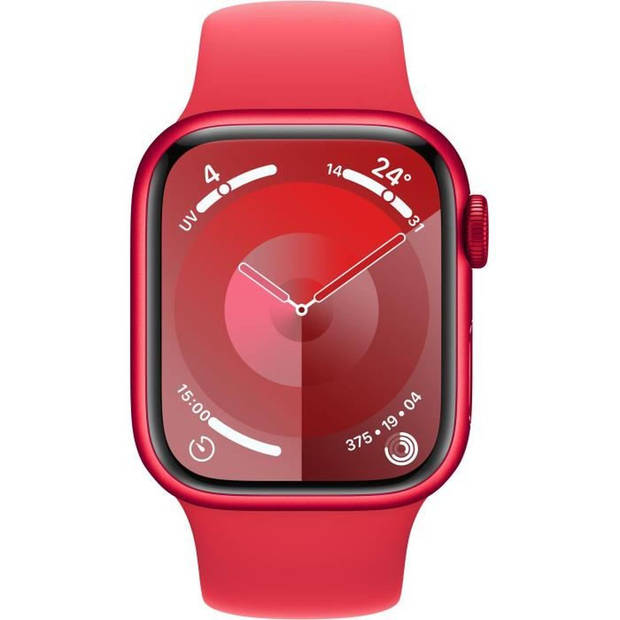 Apple Watch 9 Cell 41mm alu (PRODUCT)RED sportband M/L