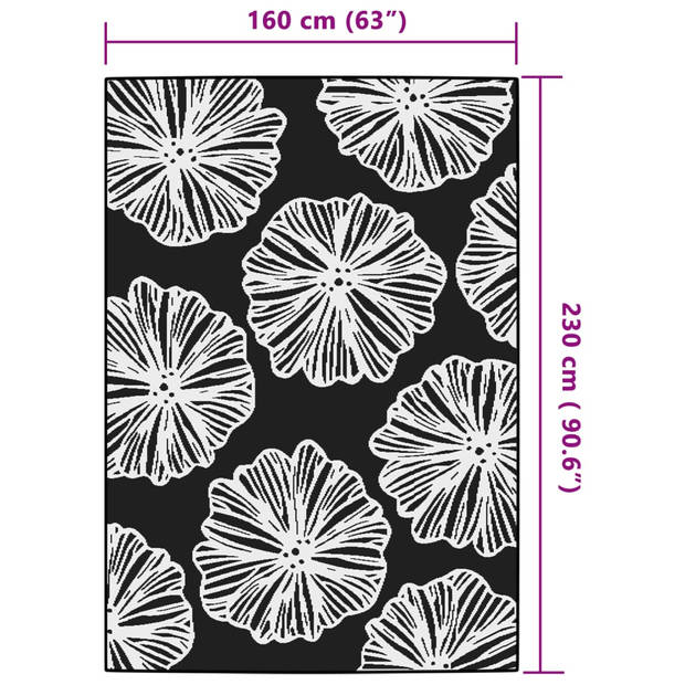 vidaXL Buitenkleed 160x230 cm polypropeen groen