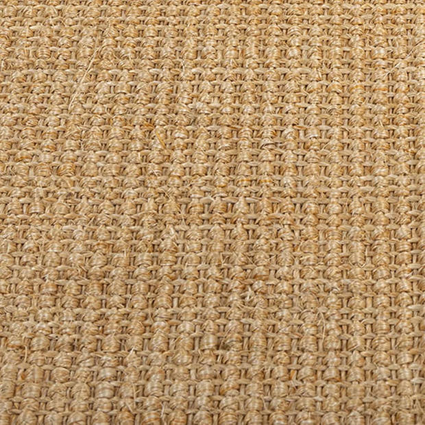 vidaXL Vloerkleed 80x150 cm natuurlijk sisal