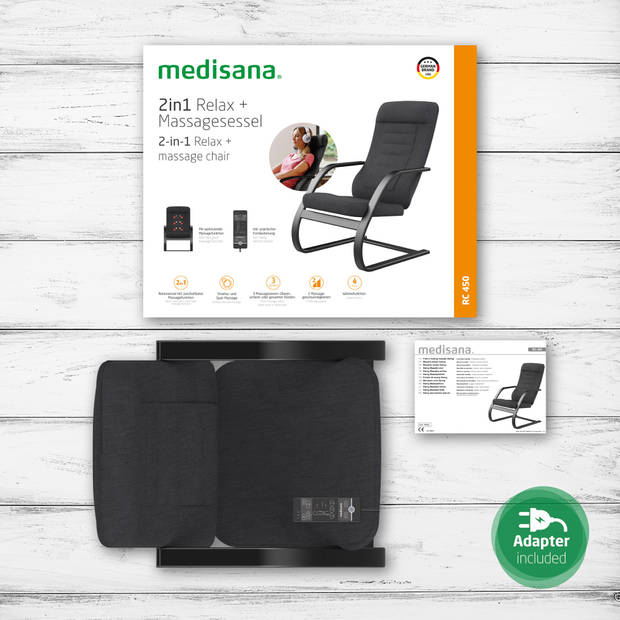 medisana RC 450 relaxstoel en massagestoel